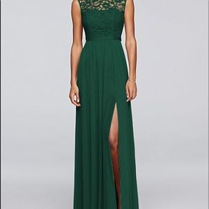 Juniper Green Bridesmaids Dress